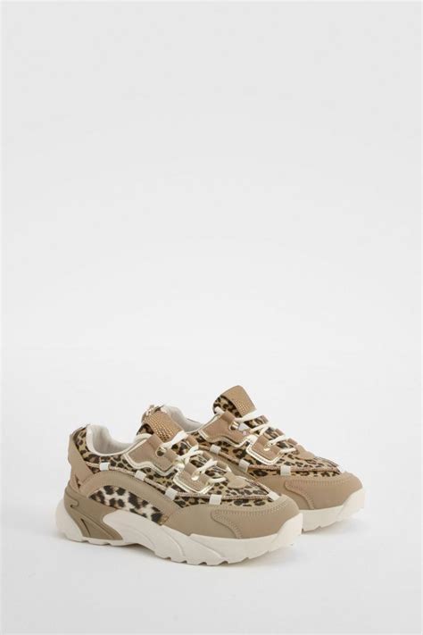 gucci leopard print chunky trainers|farfetch gucci sneakers.